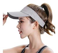Sun Visor for Women Men Quick Dry Sun Hat for Sports Sun UV Protection Cap for Ladies Adjustable Sports Hat for Golf Cycling Fishing Tennis Running