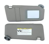 Sun Visor Gray/Beige Car Sun Visor Pair Left & Right Side W/O Sunroof Replacement Car Interior Parts For Toyota For Camry 2007-2011