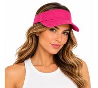Sun Visor Hat Sports Womens Pink Tennis Padel Pickleball Golf Cap LASCANA