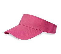 Sun Visor Hats for Women or Men, UV Protection Sun Cap with Headband for Beach & Pool or Golf & Tennis GB-T-Y-M8 (UK, Alpha, One Size, Rose)