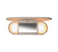 Sun Visor Mirror Cover, Rear View Visor Mirrors, Replacement Accessories, Perfect for Truck Vehicle Left Right Side Road Trips Daily Commuting Outdoor Travel, 1 Piece