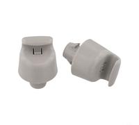 Sun Visor Retainer Clip Pair for Murano, For Rogue, For Teana, For Altima, For Pathfinder, For Maxima, For Armada & QX60 - Gray ABS Bracket C