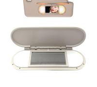 Sun Visor Vanity Mirror Cover | Rear View Visor Mirrors | Interior Replacement Accessories for Vehicle Truck Left Right Side Daily Commuting Road Trips Outdoor Activities