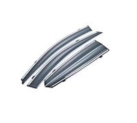 Sun Visors 4PCS Car Styling Smoke Window Sun Rain Visor Deflector Guard Accessories For CR-V 2008-2011 Wind Deflectors