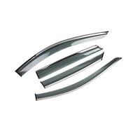 Sun Visors 4x Car Side Windows Visors For Koleos HY For Samsung QM5 2007-2016 Accessories Awnings Sun Rain Smoke Shades Guard Deflector Wind Deflectors