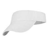 Sun Visors For Women,Visor Hat, Lightweight Sun Visor Hat,Women Ponytail Baseball Cap Adjustable Sport Outdoor Plain Visor Cap Golf Tennis Hats for Women Men (UK, Numeric Height, 2, White, 01)