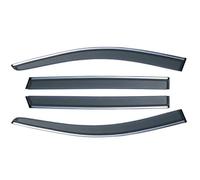 Sun Visors Window Visor For Focus MK2 C307 Classic Europe 2005-2014 Vent Awning Door Rain Eyebrow Smoke Cover Deflector Accessories Wind Deflectors
