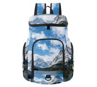 Sun-Warped Timber Large Capacity Gym Bag with Dedicated Shoe