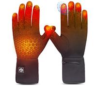 Sun Will Heated Glove Liners Men Women Rechargeable,Battery Electric Thin Heated Gloves Winter Thermal for Cycling Driving Hunting Working Running Camping Athritis Raynaud's Hand Warmer
