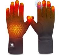 Sun Will Heated Glove Liners Men Women Rechargeable,Battery Electric Thin Heated Gloves Winter Thermal for Cycling Driving Hunting Working Running Camping Athritis Raynaud's Hand Warmer