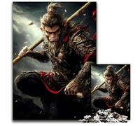 Sun Wukong Golden Stick Jigsaw Puzzles for Adults 1000 Difficult Puzzles for Adults for MotherS Day Birthdays Christmas 1000 PCS(75x50cm)