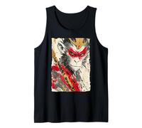 Sun Wukong Monkey King Fierce Modern Japanese Art Gift Tank Top