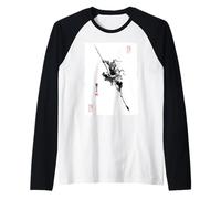 Sun Wukong The Monkey King Chinese Mythology Vintage Art Raglan Baseball Tee
