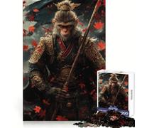 Sun Wukong - The Monkey King Warrior 1000 Piece Jigsaw Puzzles for Adults Teenagers Memory Gain Relaxed Mind Design Assembly 50x75cm