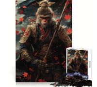 Sun Wukong - The Monkey King Warrior 1000 Pieces Jigsaw Puzzles for Teenagers Logic Ability Toy Light Relax Accurate Cut Classic Gift 38x52cm