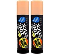 Sun Zapper Light Skin Tone Original Zinc Stick SPF 50 + Zinc Oxide Mineral Sunblock Stick for Face (Pack of 2)