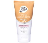 Sun Zapper Tinted Moisturiser SPF 50+ Light/Medium BB Cream Contains Aloe Vera & Vitamin E