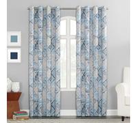 Sun Zero Curtain Panel, Metal, Indigo Blue, 54" W x 95" L (Pack of 1)