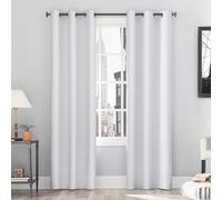 Sun Zero Cyrus Thermal 100% Blackout Grommet Curtain Panel Pair