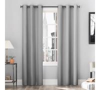 Sun Zero Cyrus Thermal 100% Blackout Grommet Curtain Panel Pair 40" x 84"