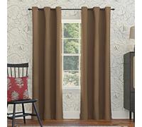 Sun Zero Easton Energy Saving Blackout Grommet Curtain Panel, 40" x 84", Barley