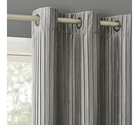 Sun Zero Scarlett 2-Pack Pleated Velvet Noise Reducing Blackout Grommet Curtain Panel Pair, 40" x 84", Gray