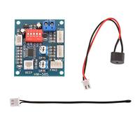 Sun3drucker 12V PWM PC CPU Fan Temperature Control Speed Controller Module High-Temp Alarm 50mm x 43mm