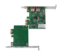 Sun3drucker Desktop PCI-E to USB 3.0 Expansion Card With Interface USB 3.0 Dual Ports For Windows XP/Vista / 7/8 / 10
