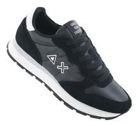 SUN68 Ally Bright Suede and Nylon Women's Trainers Shoes Black Z44203-11 NEW