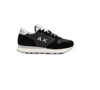 Sun68 Ally Glitter Mesh Trainers Black EU 39 Woman