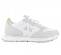 SUN68 Ally Gold Silver - Women Sneakers White Z35202-01 Casual Fashion Shoe New