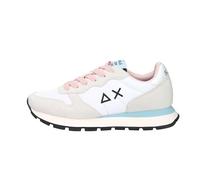 SUN68 Ally Solid Women's Shoes Code Z45201-01 White, White Grey Pink Sky Blue, 8 UK