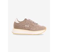 SUN68 Big Stargirl Canvas Shoes Brown Beige Women - 38