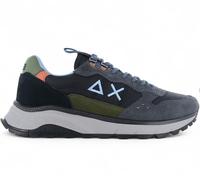 SUN68 Fire & Camping - Men Sneakers Black Z45130-11 Leisure Outdoor Shoes