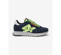 SUN68 Jaki 2.0 Shoes Navy Blue Fluorescent Green - 40