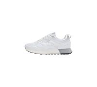 SUN68 Jaki 2.0 Silver Mesh Men's Casual Sneaker Z36119, White, 12.5 UK