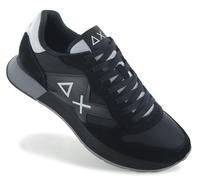 SUN68 Jaki 2.0 Solid Men's Trainers Sneakers Shoes Black Leather Z36115-11 NEW