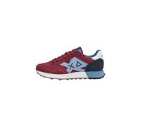 SUN68 Jaki 2.0 Solid Trainers Men, Bordeaux, 9.5 UK