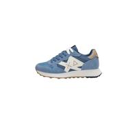 SUN68 Jaki Bicolor Men's Casual Sneaker Z45114, bright blue, 8.5 UK
