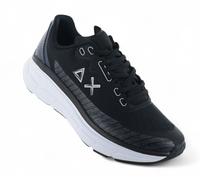 SUN68 Jupiter Air Mesh Men's Trainers Sneakers Shoes Black Textile Z35126-11 NEW