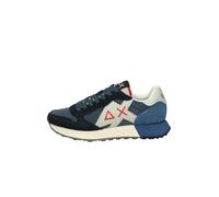 SUN68 Men's Shoes Jaki 2.0 Solid Code Z36115-07 Blue, Blue Grey Red, 41 EU