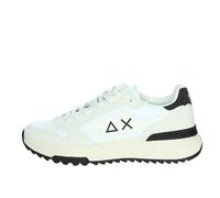 SUN68 Niki 2.0 Solid, Oxford Flat Unisex Adult, White, 8.5 UK