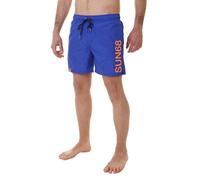 Sun68 Swimming Suit H32103 Beach Boxer Man Polyester Royal