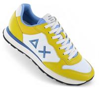 SUN68 Tom Color Men's Trainers Shoes Yellow Giallo Leather Mesh Z35106-23 NEW