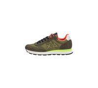 SUN68 Tom Fluo Flat Trainers, Green, 11 UK