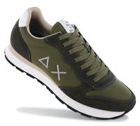 SUN68 Tom Solid Men Sneakers Shoes Green Z36101-19 Casual Low Top NEW