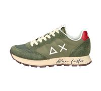 SUN68 Tom Vintage Men's Casual Sneaker Z45105, green, 10.5 UK