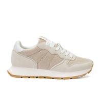 SUN68 Women's Sports Shoes, Gold, Rubber Sole, Retro Running Style, Gold, 6 UK