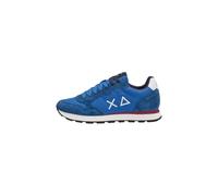 SUN68 Z45101 Men's Low Sneakers Polyester, blue, 8 UK