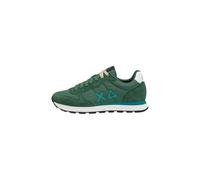 SUN68 Z45101 Men's Low Sneakers Polyester, dark green, 8 UK